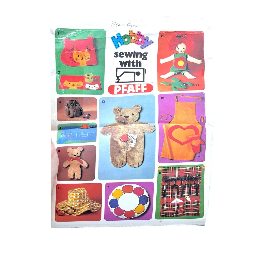 1970's Kids Accessory Pattern Bundle - Picture 2 of 7